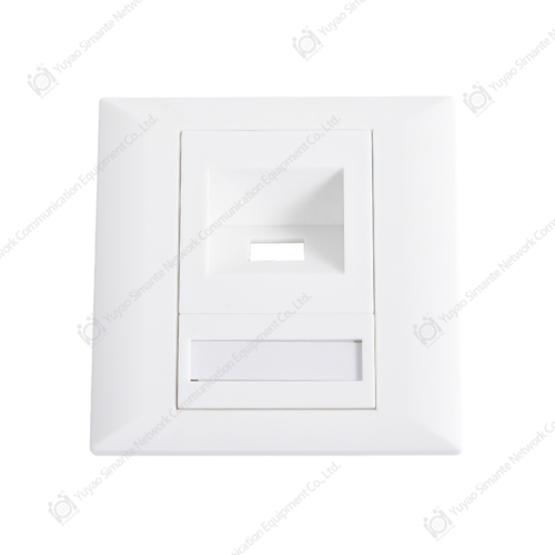 SMT-4307SC-1P 86 Type Flat Faceplate Fit For SC Connector,1 Port