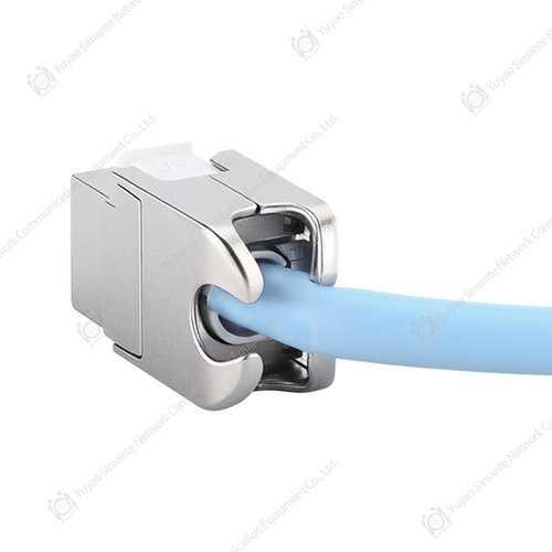 SMT-1079T8C6A-FTP FTP Screened Low Profile 45 Degree Cable Entry Jack Toolles